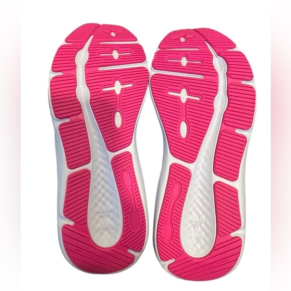 Under Armour Charged Pursuit 3 Running Sneakers Women's 10 Blue Black Pink NEW - Picture 7 of 9